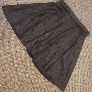 💖Suede black skirt💖
